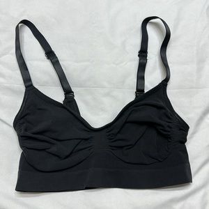 SKIMS SEAMLESS SCULPT BRALETTE In Black - L/XL